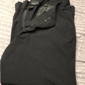 Black Lena wide leg Lane Bryant pant size 18 short